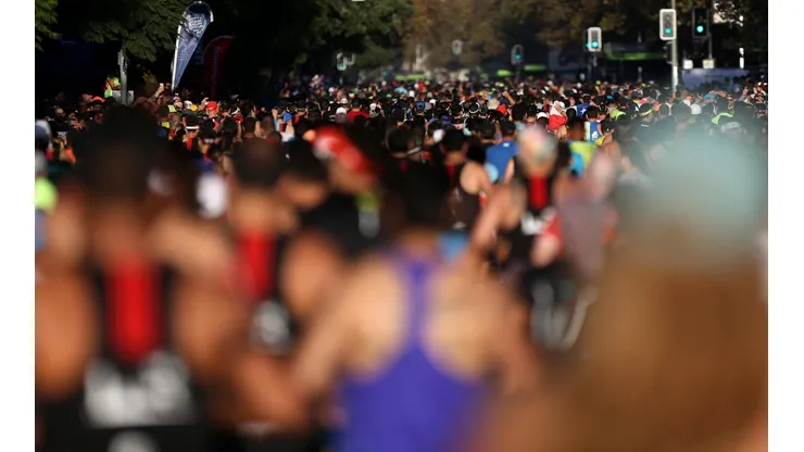 Miles de personas se congregarán en el centro de Santiago para correr la maratón