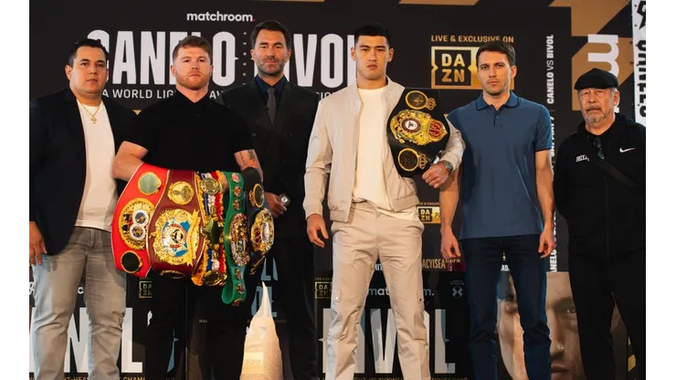 Canelo y Bivol se preparan para la pelea de este sábado