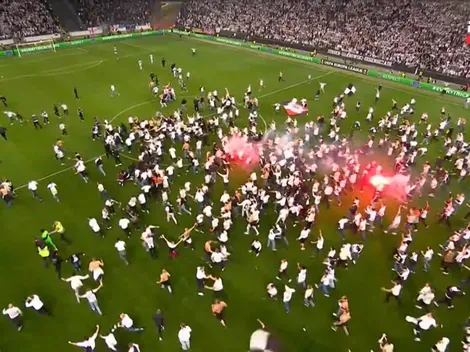La hinchada del Frankfurt enloquece al clasificar a la final