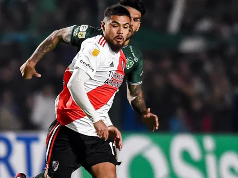 Argentinos llenan de flores a Paulo Díaz: "Es líder de este River"