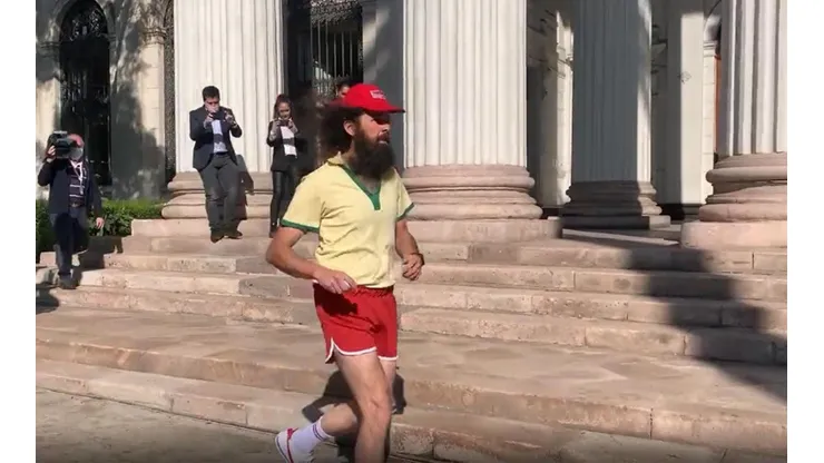 El Forrest Gump chileno entrenando para la Maratón de Santiago