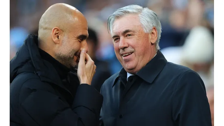 Pep y Ancelotti se volverán a encontrar mañana por la vuelta de semifinales de la Champions