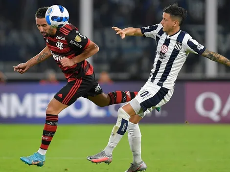 Isla aporta asistencia en empate del Fla ante Talleres