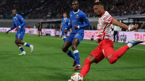 Leipzig y Rangers jugaron un parejo duelo en la ida