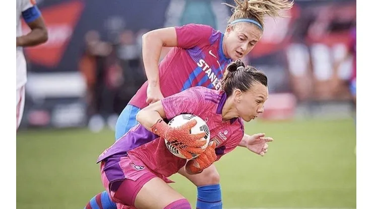 La final anticipada: Tiane debutó en el Lyon con triunfazo ante el Barça