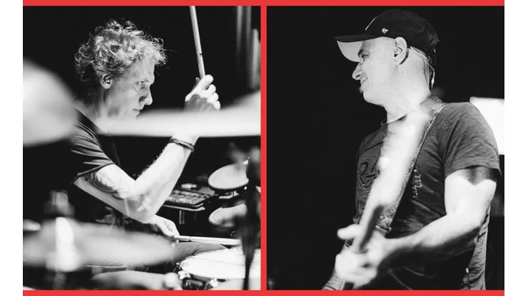 Charly Alberti y Zeta Bosio, los dos integrantes originales de Soda Stereo que estarán en el show Gracias Totales.