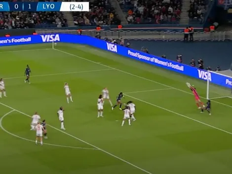 El increíble tapadón de Tiane Endler del que todos hablan