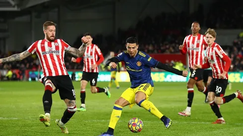 Cristiano Ronaldo quiere seguir marcando ante el Brentford de Eriksen.