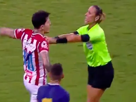 ¡Repudio total! Jugador intenta agredir a árbitra tras ser expulsado