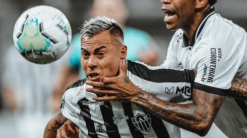 El gol de Eduardo Vargas no le alcanzó al Atlético Mineiro para asegurar la punta de la tabla en Brasil.