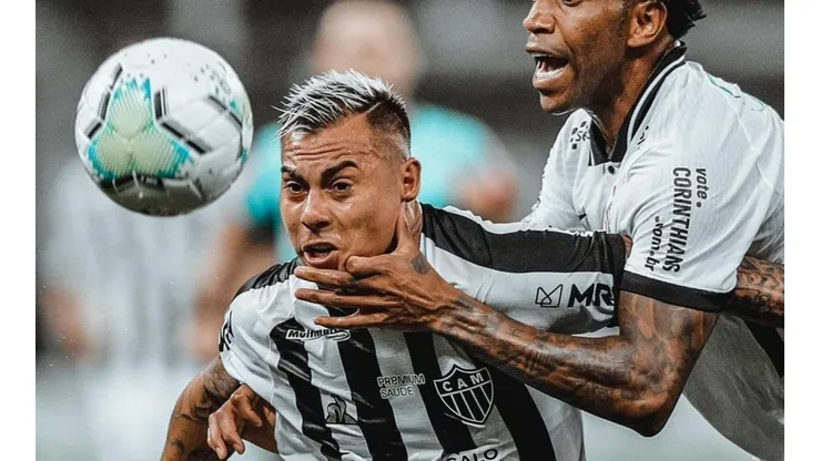 El gol de Eduardo Vargas no le alcanzó al Atlético Mineiro para asegurar la punta de la tabla en Brasil.