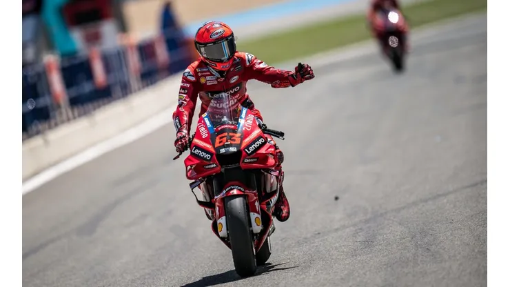 Pecco Bagnaia busca su primer triunfo de la temporada 2022.