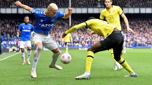 Richarlison tuvo su tarde de gloria ante el Chelsea este domingo