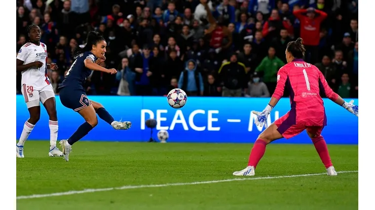 Tiane a la final de la Champions League Femenina.