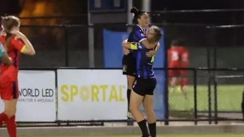 Cote Rojas sigue en racha goleadora y anota en victoria del Salisbury Inter