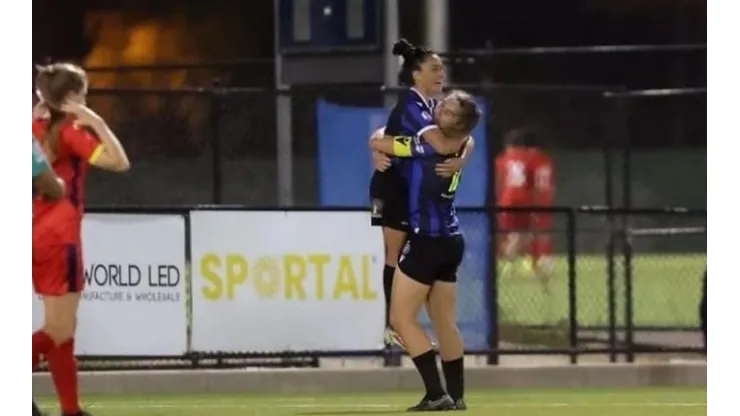 Cote Rojas sigue en racha goleadora y anota en victoria del Salisbury Inter
