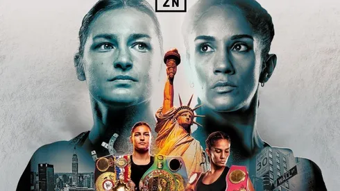 Katie Taylor y Amanda Serrano animarán el evento central de la noche desde el Madison Square Garden.