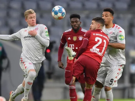 ¿Cuándo y a qué hora juega Bayern Múnich vs Mainz en la Bundesliga?