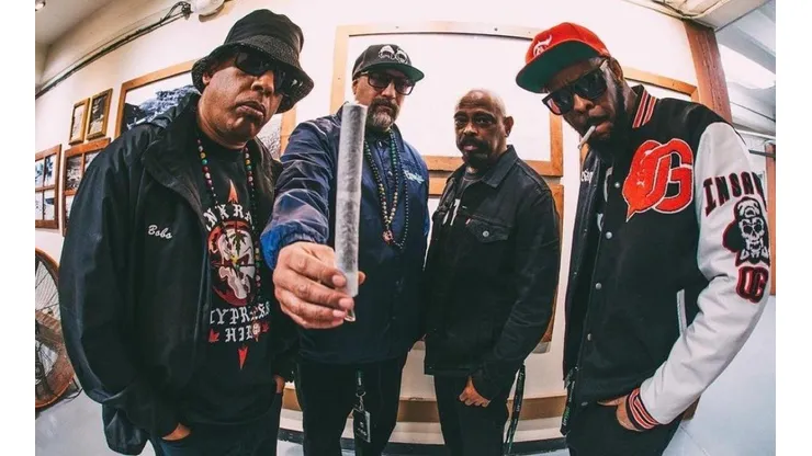Cypress Hill aseguró su sexta presentación en Chile.