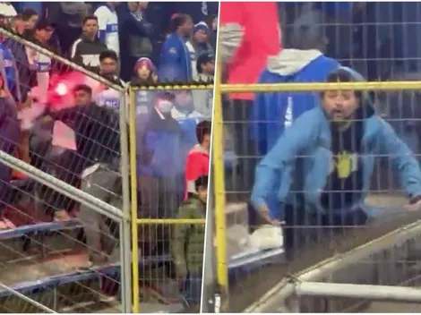 Hinchas de la UC de mal en peor: racismo y niño lesionado por piedra