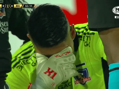 Debuta Carabalí: Cortés sale entre lágrimas en Colo Colo ante River