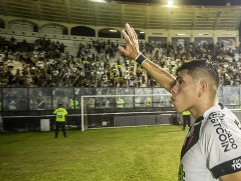 Carlos Palacios tuvo su estreno en Vasco da Gama