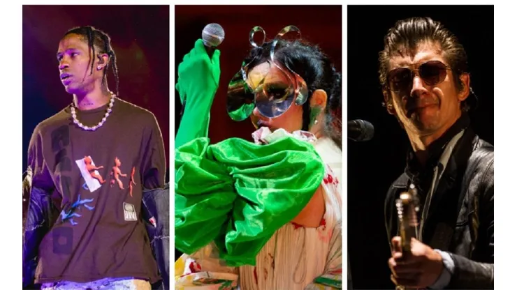 Travis Scott/ Bjork/ Arctic Monkeys