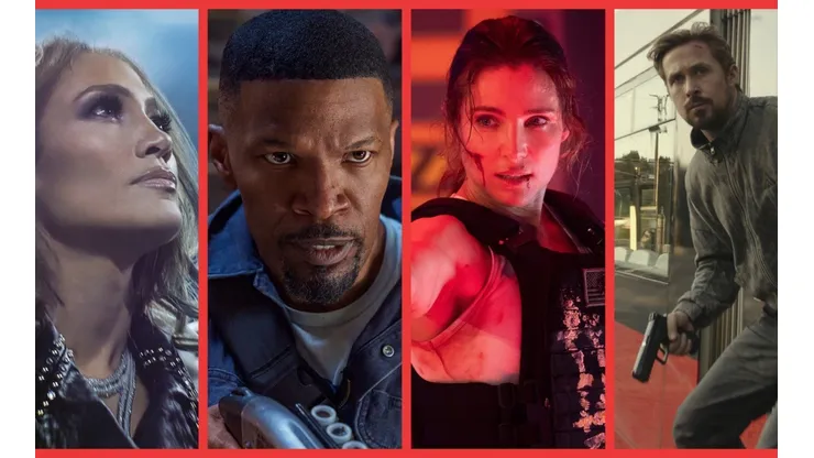 Jennifer Lopez, Jamie Foxx, Elsa Pataky y Ryan Gosling son parte de los protagonistas de las próximas películas de Netflix.