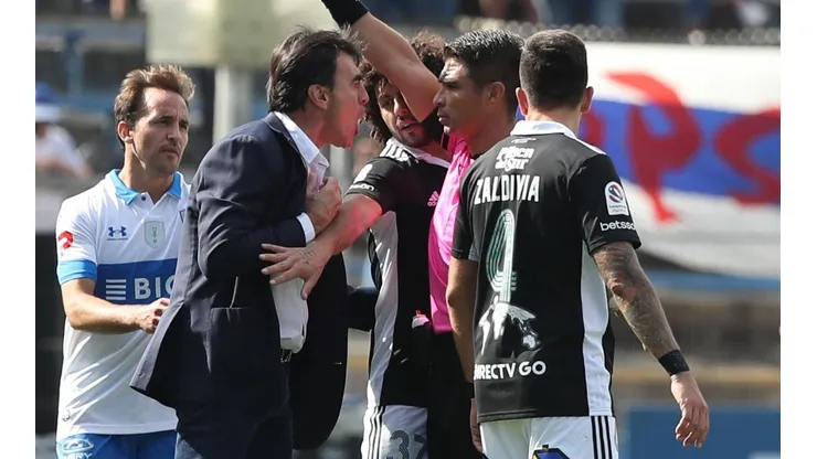 Gustavo Quinteros conoció su castigo tras ser expulsado por sus reclamos