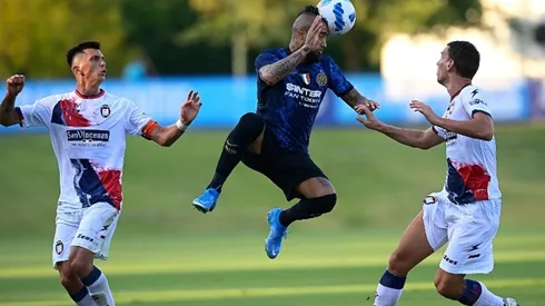 Arturo Vidal no ha tenido continuidad en su segunda temporada con la camiseta del Inter de Milán