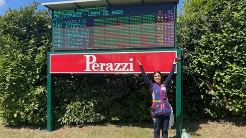 Locura: Fran Crovetto logra récord planetario en el Mundial de Tiro Skeet