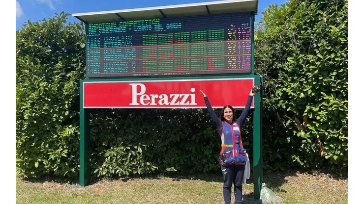 Locura: Fran Crovetto logra récord planetario en el Mundial de Tiro Skeet