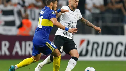 Maycon fue la estrella del partido ante Boca Juniors.
