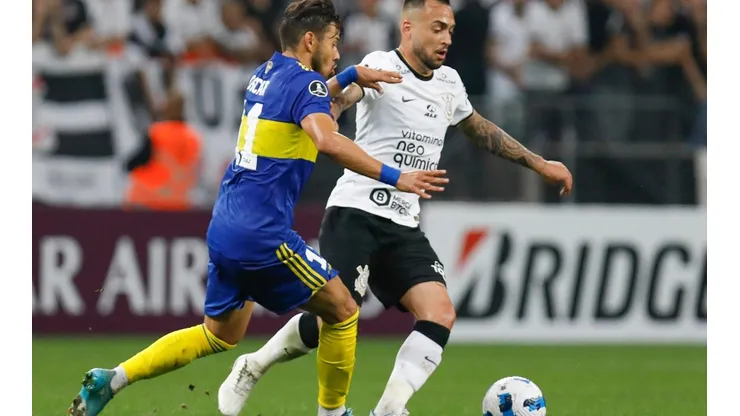 Maycon fue la estrella del partido ante Boca Juniors.