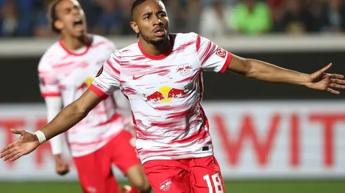 Christopher Nkunku, una de las buenas figuras del RB Leipzig esta temporada