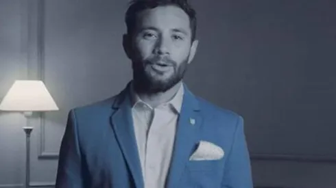 Eugenio Mena le habla a los hinchas de Racing