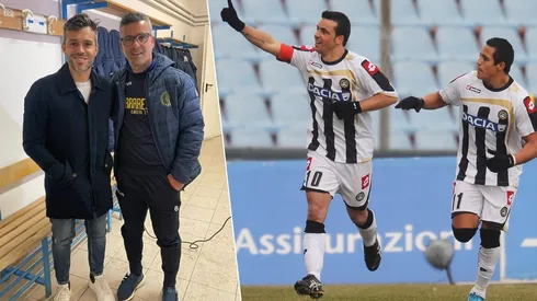 Antonio di Natale fue goleador del fútbol italiano contando a su lado con el jovencísimo Alexis Sánchez