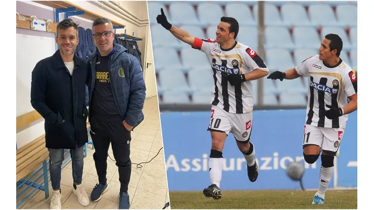 Antonio di Natale fue goleador del fútbol italiano contando a su lado con el jovencísimo Alexis Sánchez