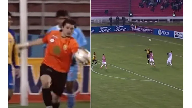 Nico Peric anotó un gol parecido en 2004
