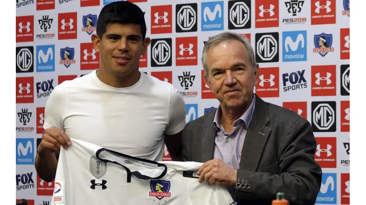 Ruiz-Tagle estuvo en Colo Colo durante el 2018 y el 2019