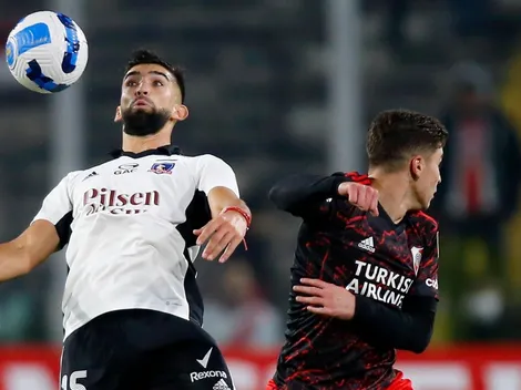 Colo Colo lucha ante River pero paga caro un error