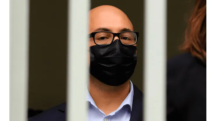 Nicolás López en el Tribunal Oral en lo Penal de Viña del Mar.