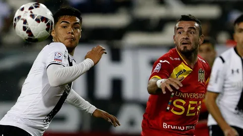 En 2015 Paulo Díaz fue parte del plantel de Colo Colo donde no pudo sumar muchos minutos.