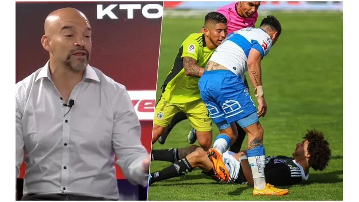 Falcón tuvo un áspero duelo contra los jugadores de la Católica