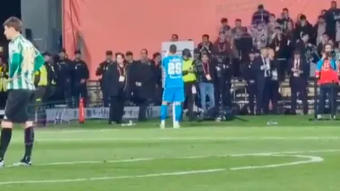 Claudio Bravo vivió con euforia la obtención de la Copa del Rey