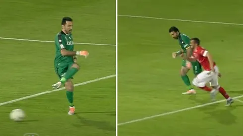 Buffon pierde la pelota de forma increíble y concede un gol