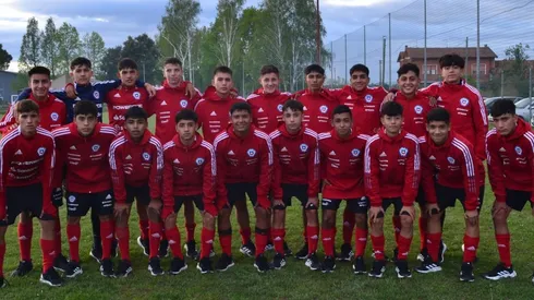 La selección chilena sub-15 cayó en su debut.