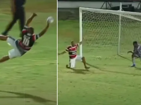 Insólito: hincha le enseña a su arquero cómo atajar