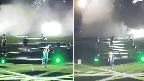 Claudio Bravo y Manuel Pellegrini ovacionados en el Benito Villamarín