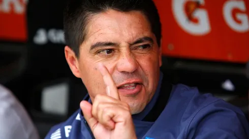 Rodrigo Valenzuela durante el clásico de este domingo